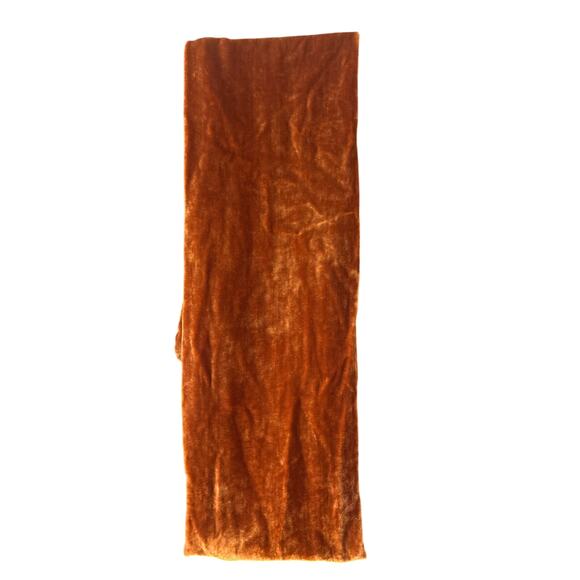 Dana Herbert Velveteen Silk Infinity Scarf Soft Autumn Classic Old Money - Picture 3 of 8